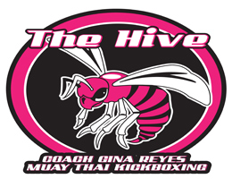 Gina Reyes San Diego Muay Thai Fight Team Logo.